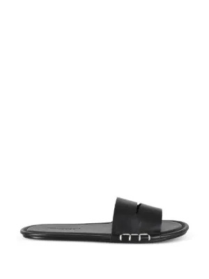 Marni スリングバック サンダル | ブラック | FARFETCH JP