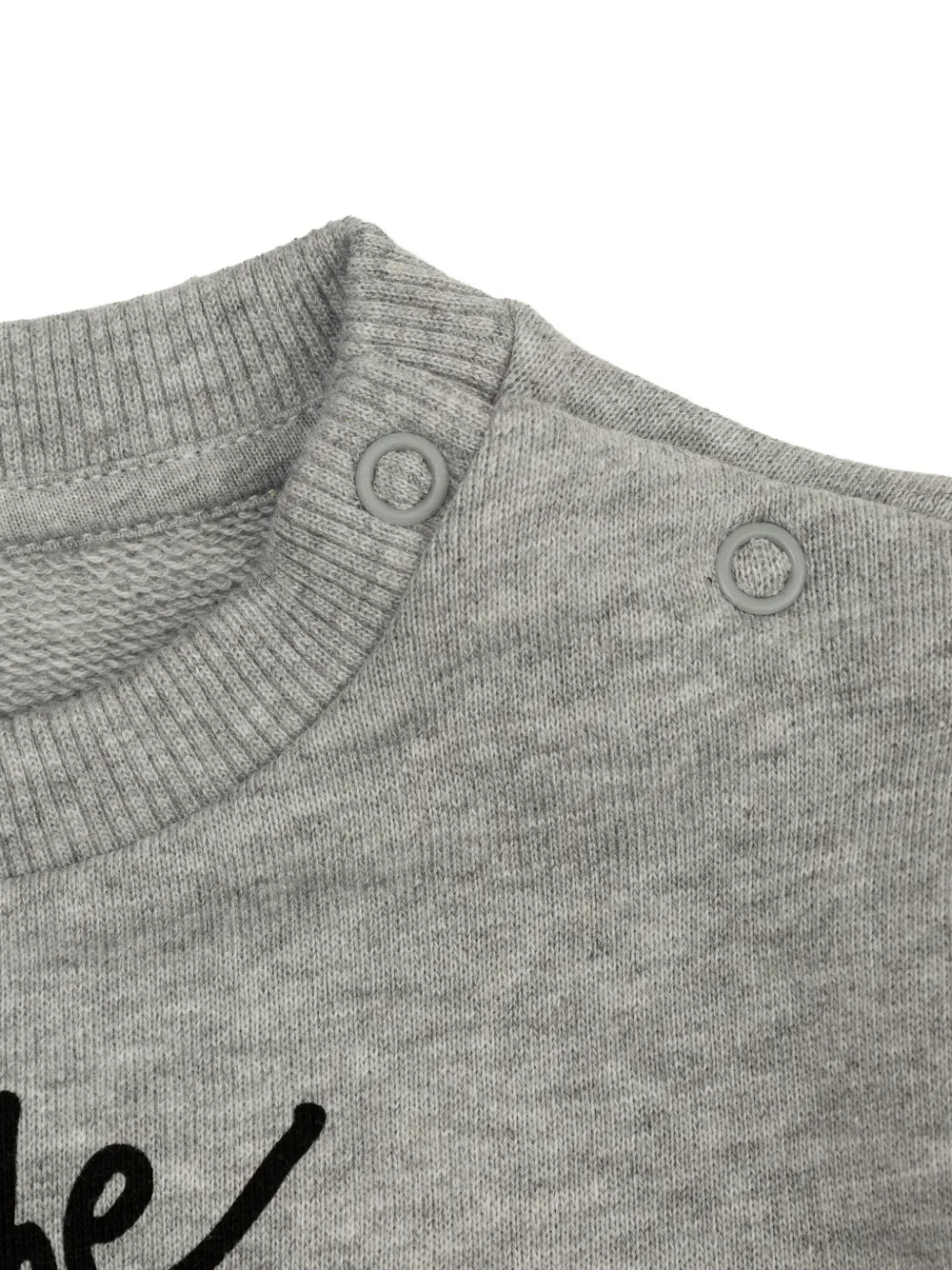 Stella McCartney Kids Sweater met logoprint Grijs