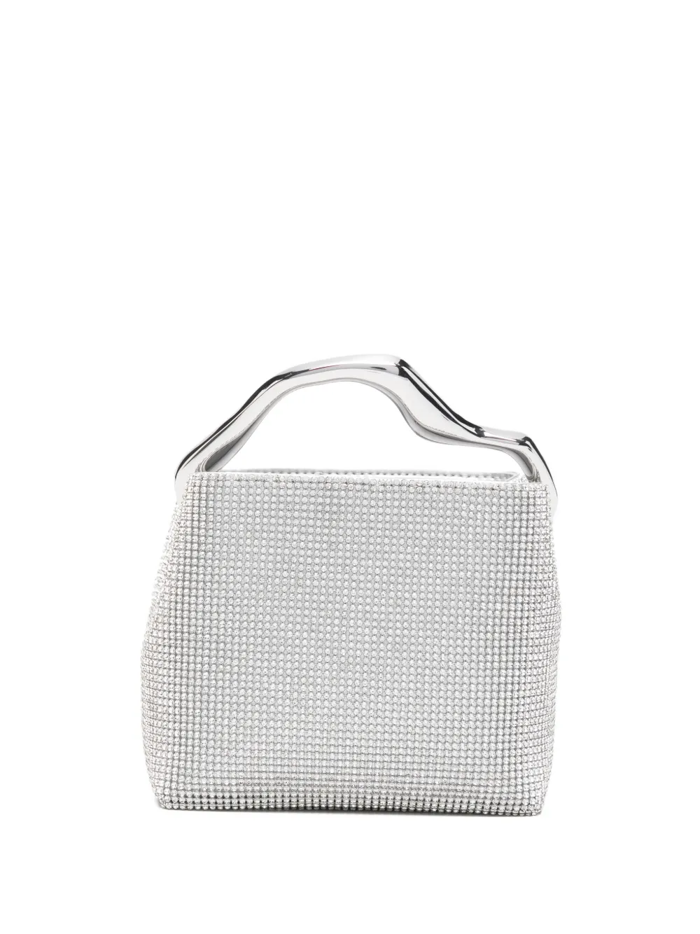 Cult Gaia Solene Mini Tote Bag In Metallic