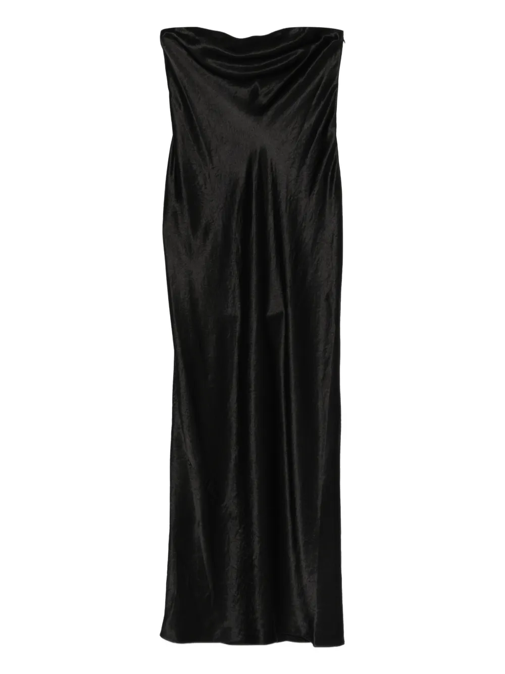 Vince Strapless Maxi Dress In Black