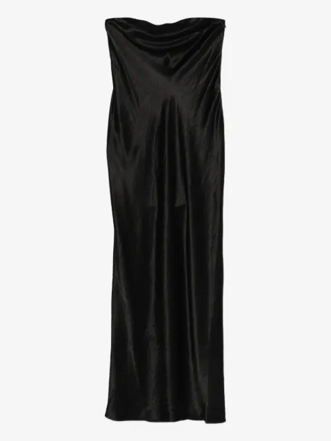 Vince vestido largo con diseño strapless