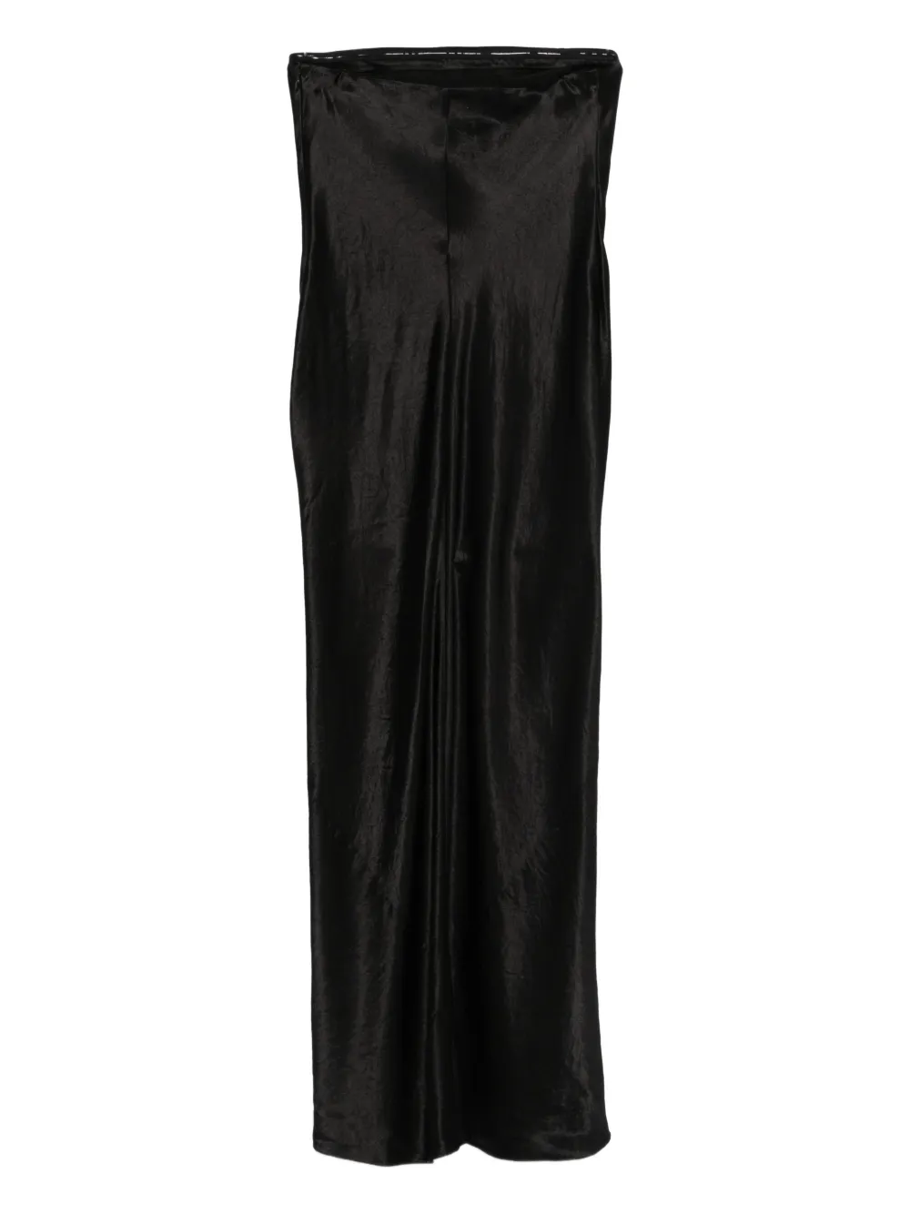 Vince Strapless Maxi Dress In Black