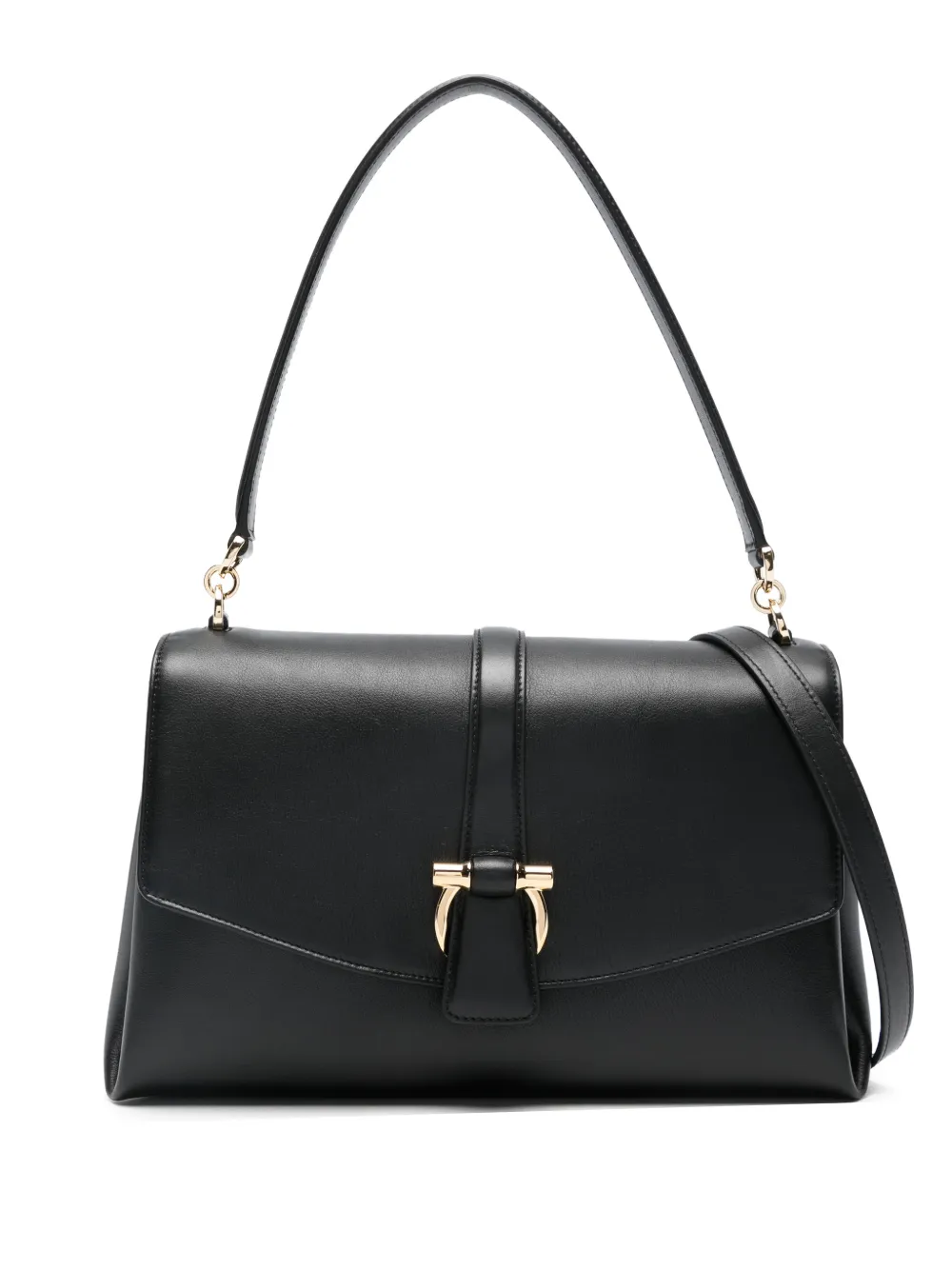 Ferragamo tote con hebilla | negro | Image 1