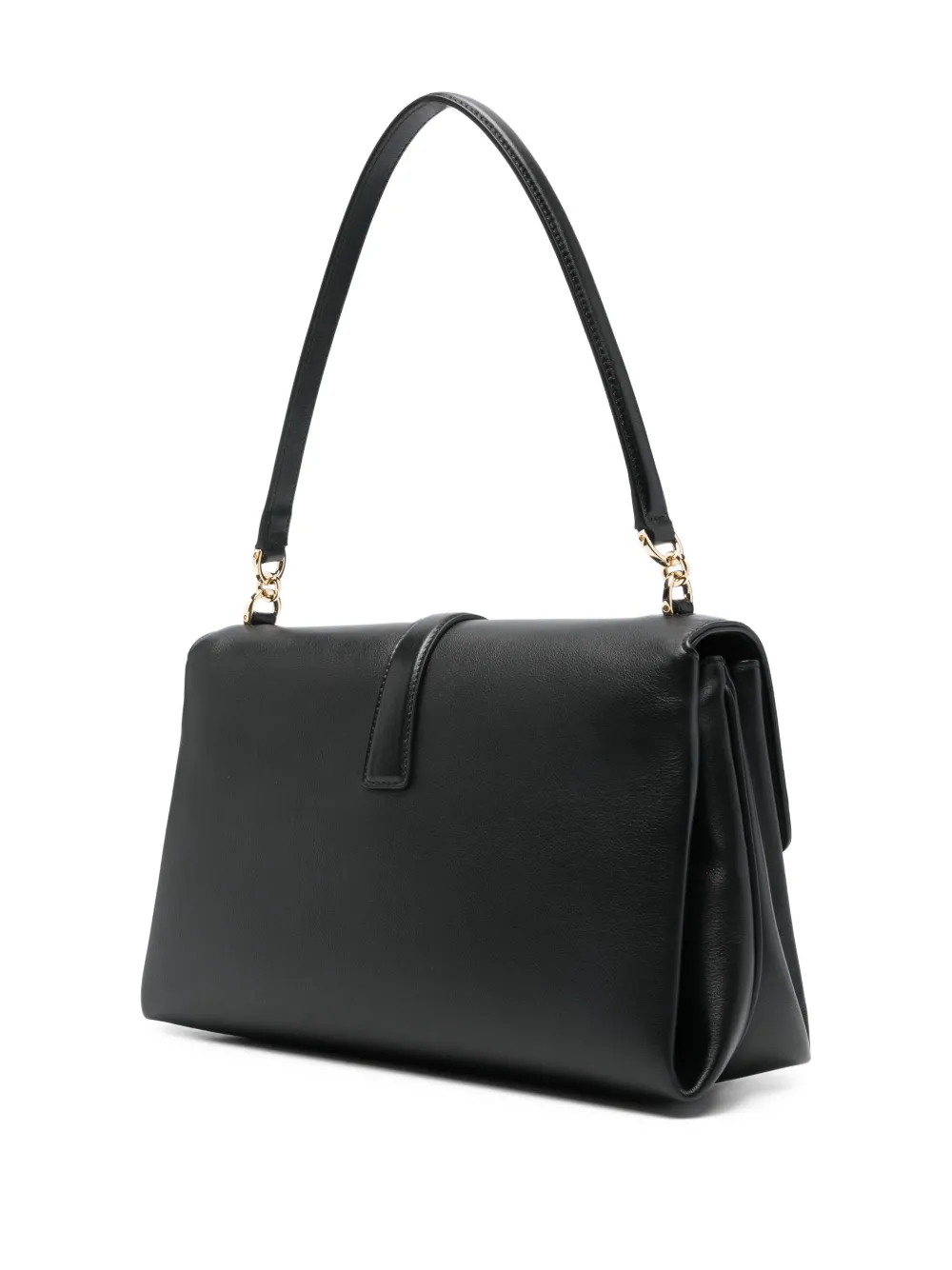 Ferragamo Kleine schoudertas met omslag Zwart