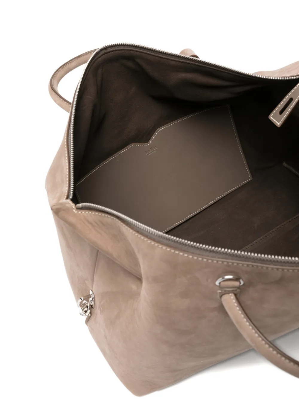 Max Mara Shopper met handvat Bruin