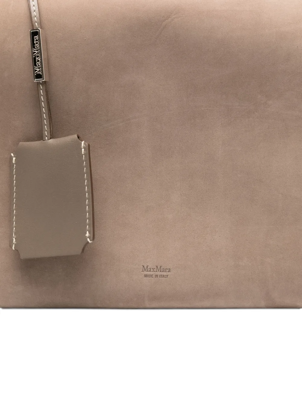Max Mara Shopper met handvat Bruin
