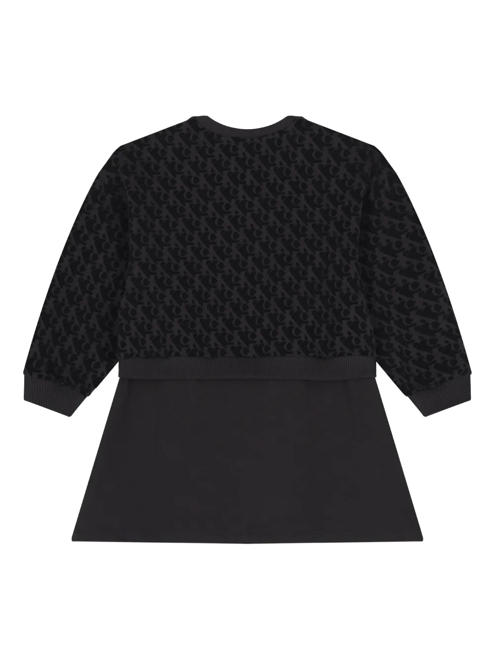 Calvin Klein Kids Jurk met logo Zwart