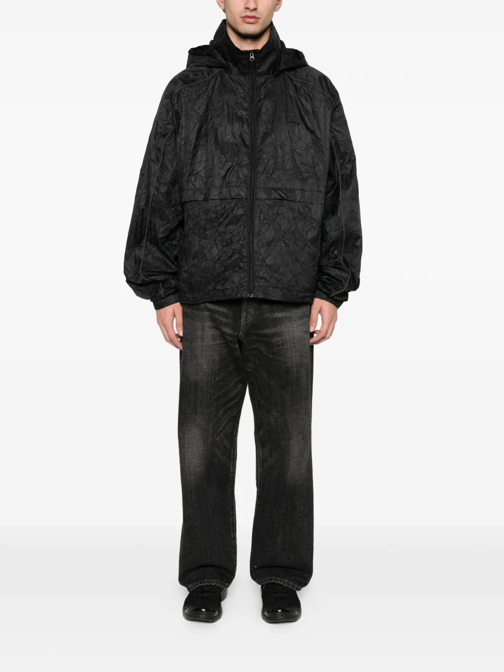 RETERNITY wrinkled hooded jacket | Hooded Jackets | Image 2