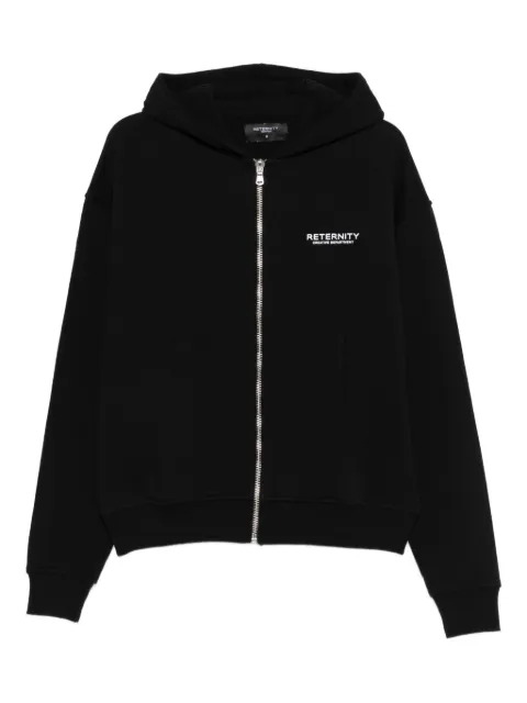 RETERNITY Creative Dept zip-up hoodie