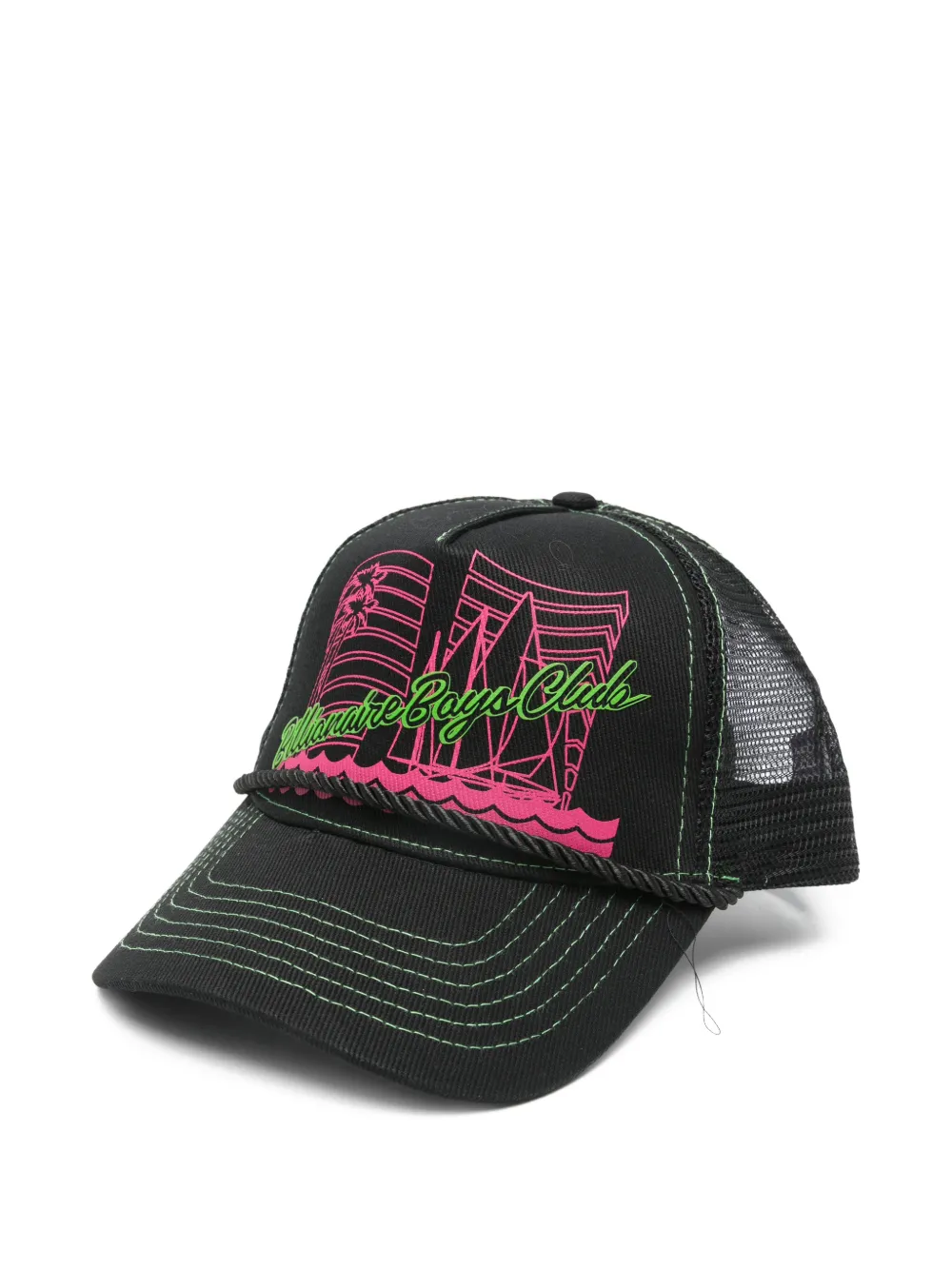 Billionaire Boys Club graphic-print baseball cap - Nero