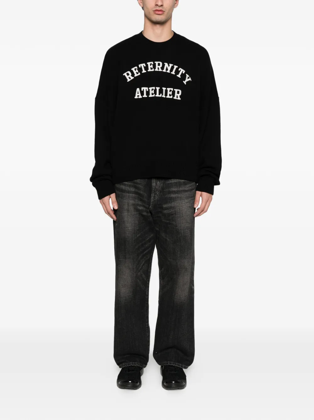 RETERNITY Événie logo-knit sweater | Knitted Sweaters | Image 2