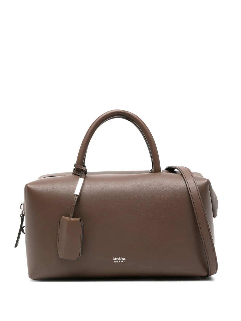 Max Mara Holdallm Tote Bag In Brown