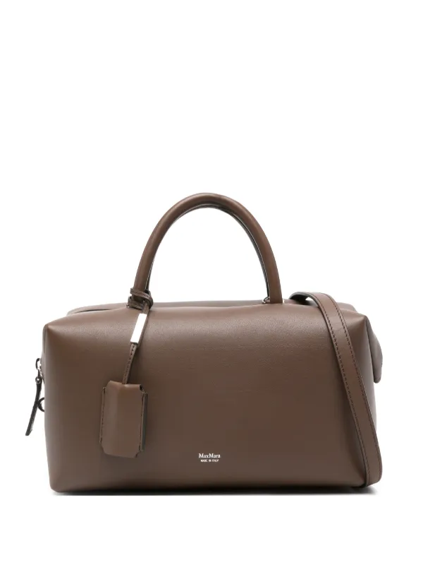 Max Mara Holdallm Tote Bag in Brown