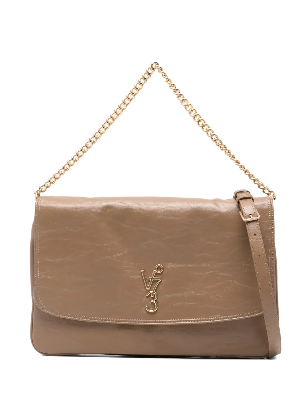 V°73 Borsa tote Louise con logo - Marrone