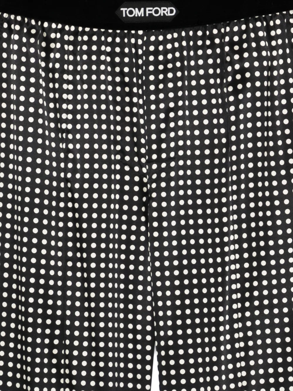  Tom Ford Polka Dot Pyjama Trousers - Black 