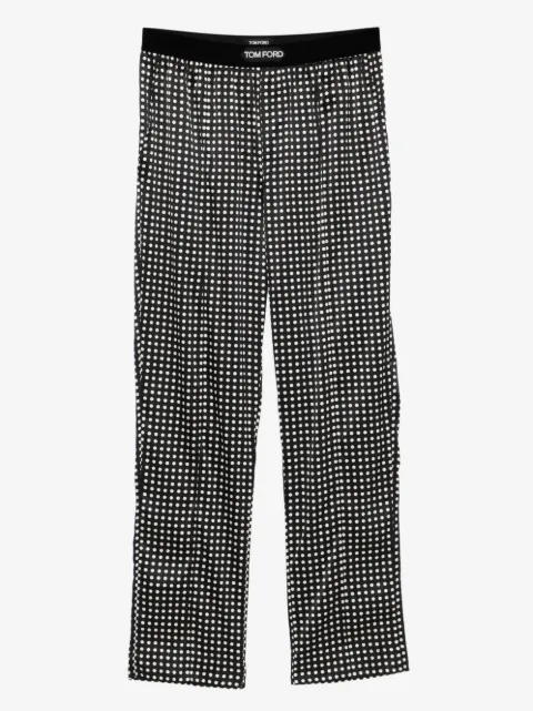 TOM FORD pantalon de pyjama à pois