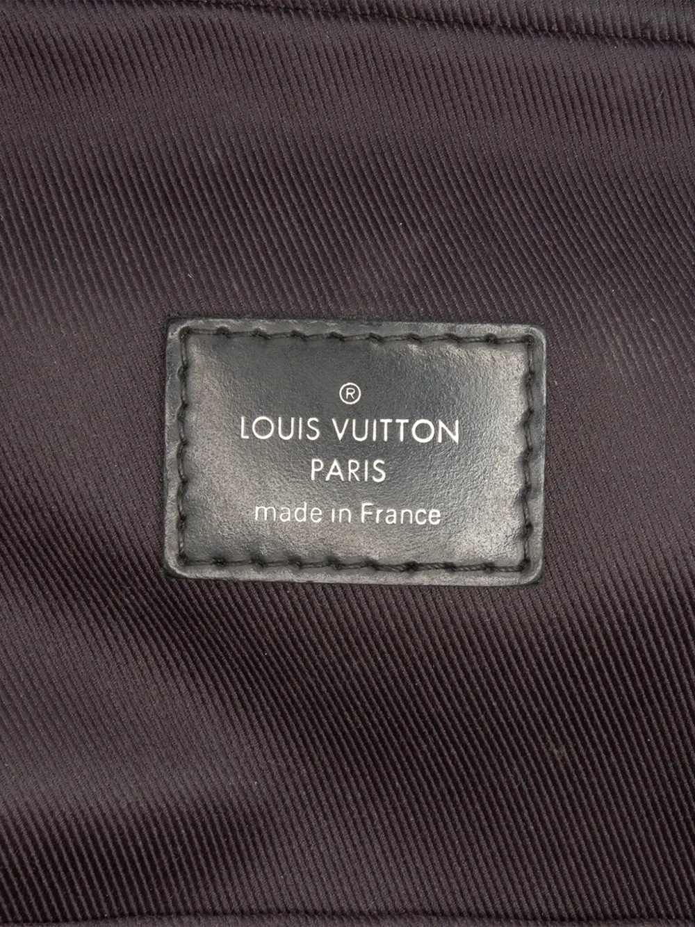 Pre-owned Louis Vuitton 2019 Damier Graphite Avenue Sling Crossbody Bag In Black