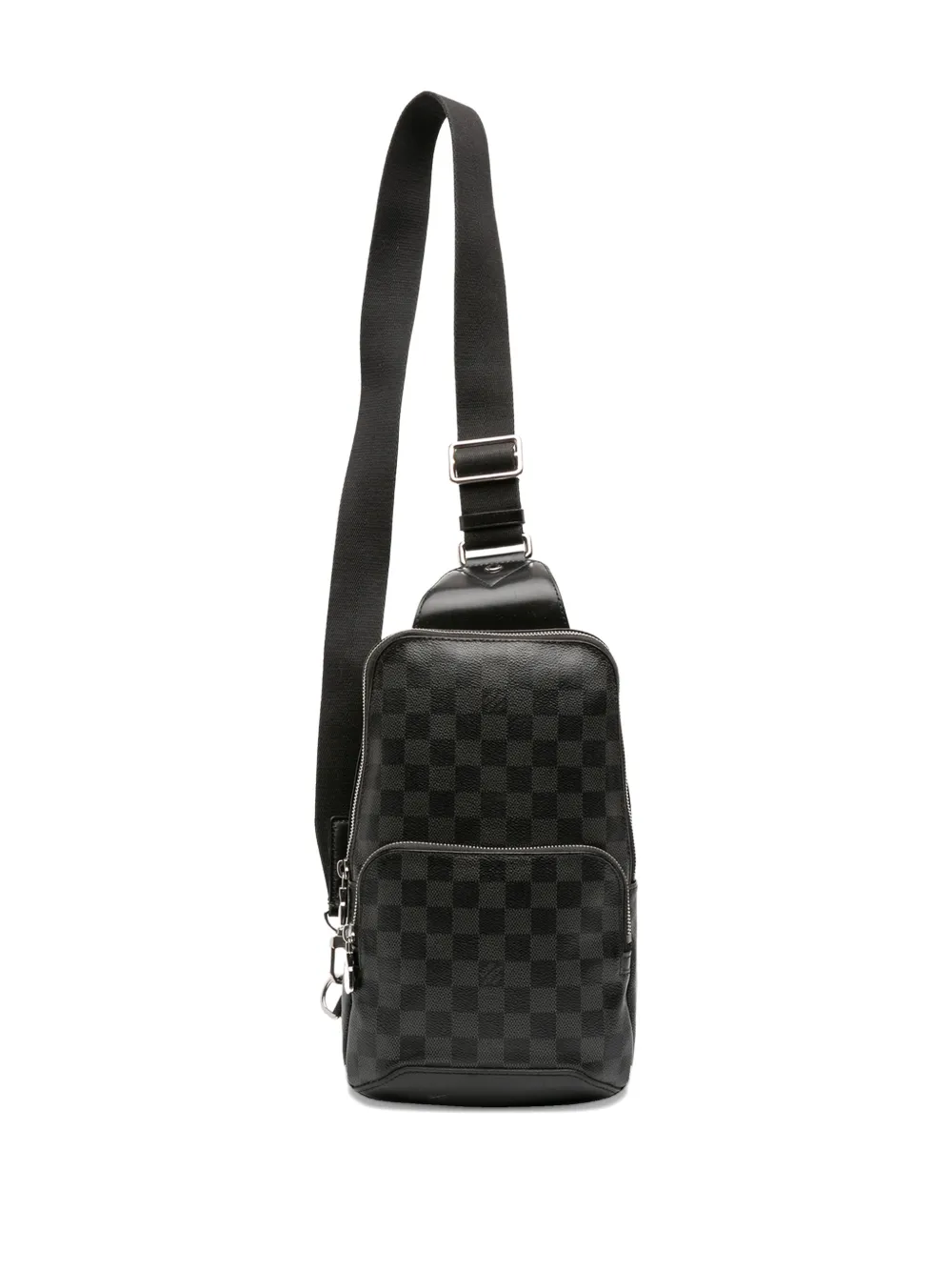 Louis Vuitton Pre-Owned 2019 Damier Graphite Avenue Sling crossbody bag - Black