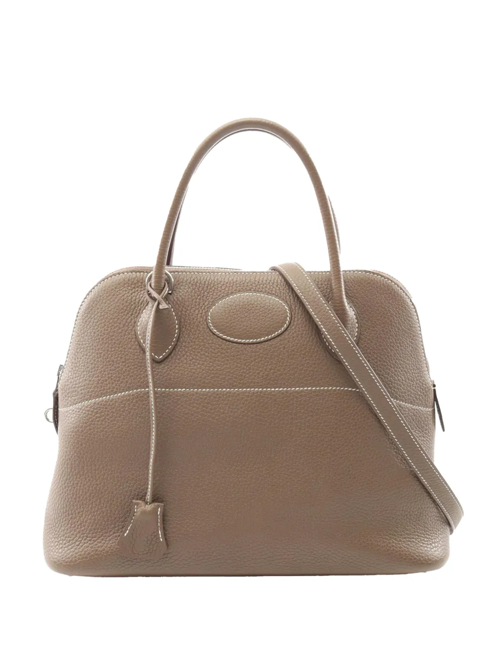 Hermès Pre-Owned Borsa a tracolla Bolide 31 in pelle Taurillon Clemence 2019 - Marrone