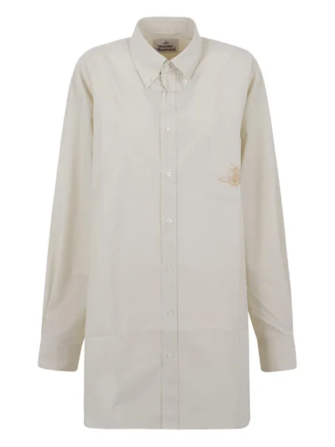 Vivienne Westwood camisa con logo bordado