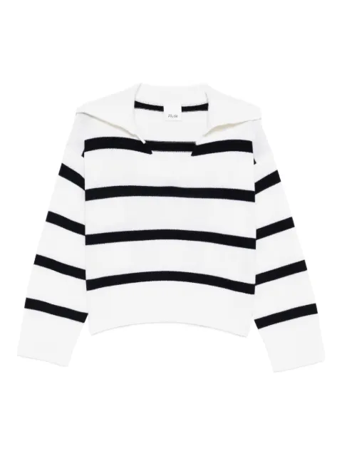 Allude striped sweater