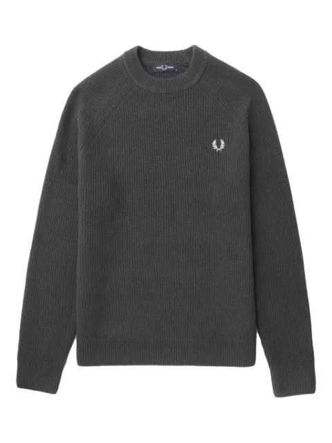 Fred Perry logo-embroidered sweater