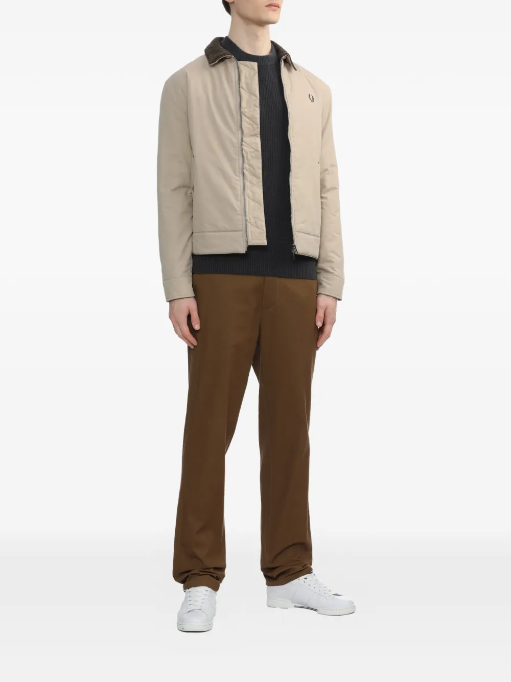 Fred Perry corduroy-collar jacket | Lightweight Jackets | Image 2