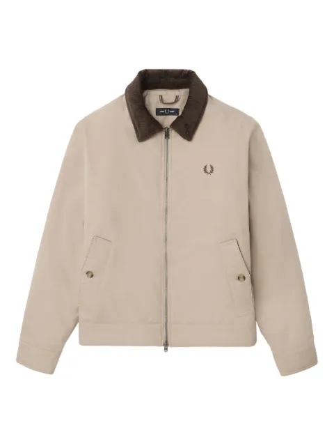 Fred Perry chamarra con cuello de pana