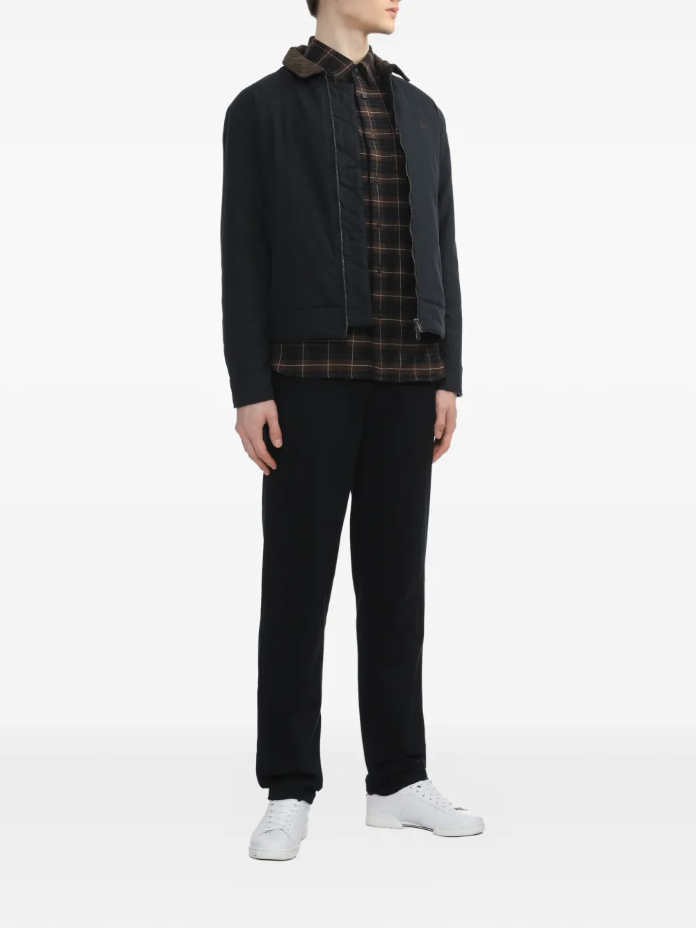 Fred Perry corduroy-collar jacket | Lightweight Jackets | Image 2