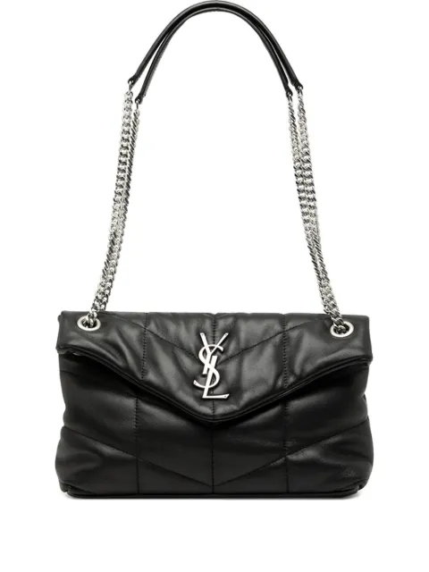 Saint Laurent Pre-Owned petit sac porté épaule en peau d'agneau Loulou Puffer (2019)