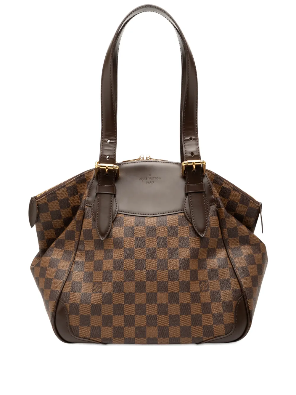 Louis Vuitton Pre-Owned 2011 Damier Ebene Verona MM shoulder bag - Marrone