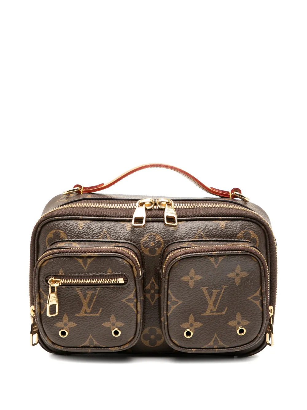 Louis Vuitton Pre-Owned 2021-2025 Monogram Utility satchel - Marrone