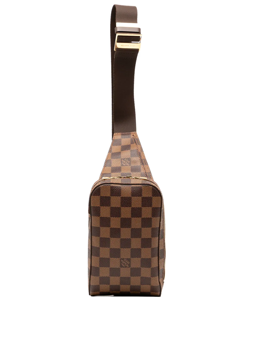 Louis Vuitton Pre-Owned Borsa a tracolla Geronimos in tela Damier Ebène 2004 | marrone | Image 1