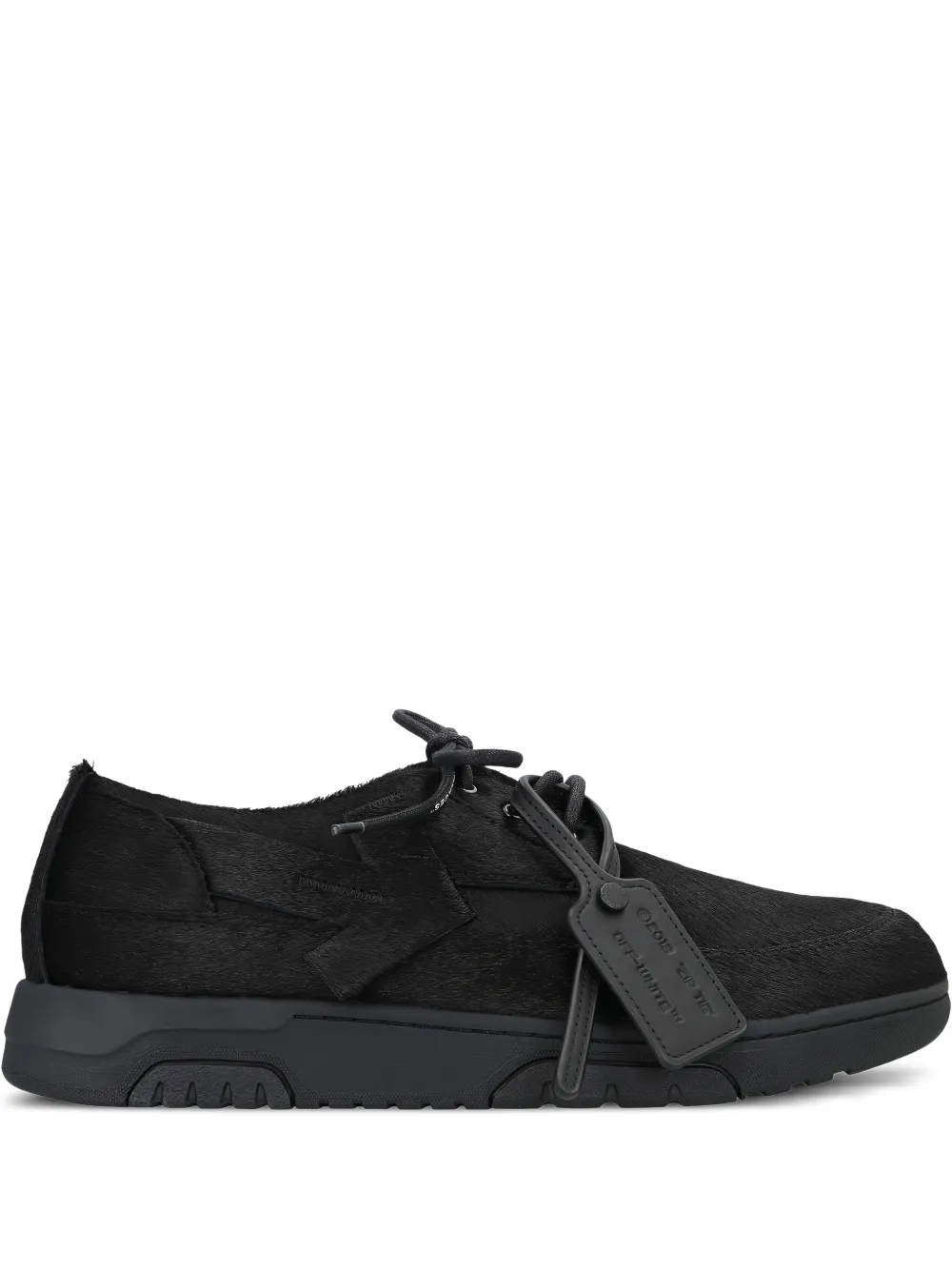 Off-White lace-up sneakers | Black | Image 1