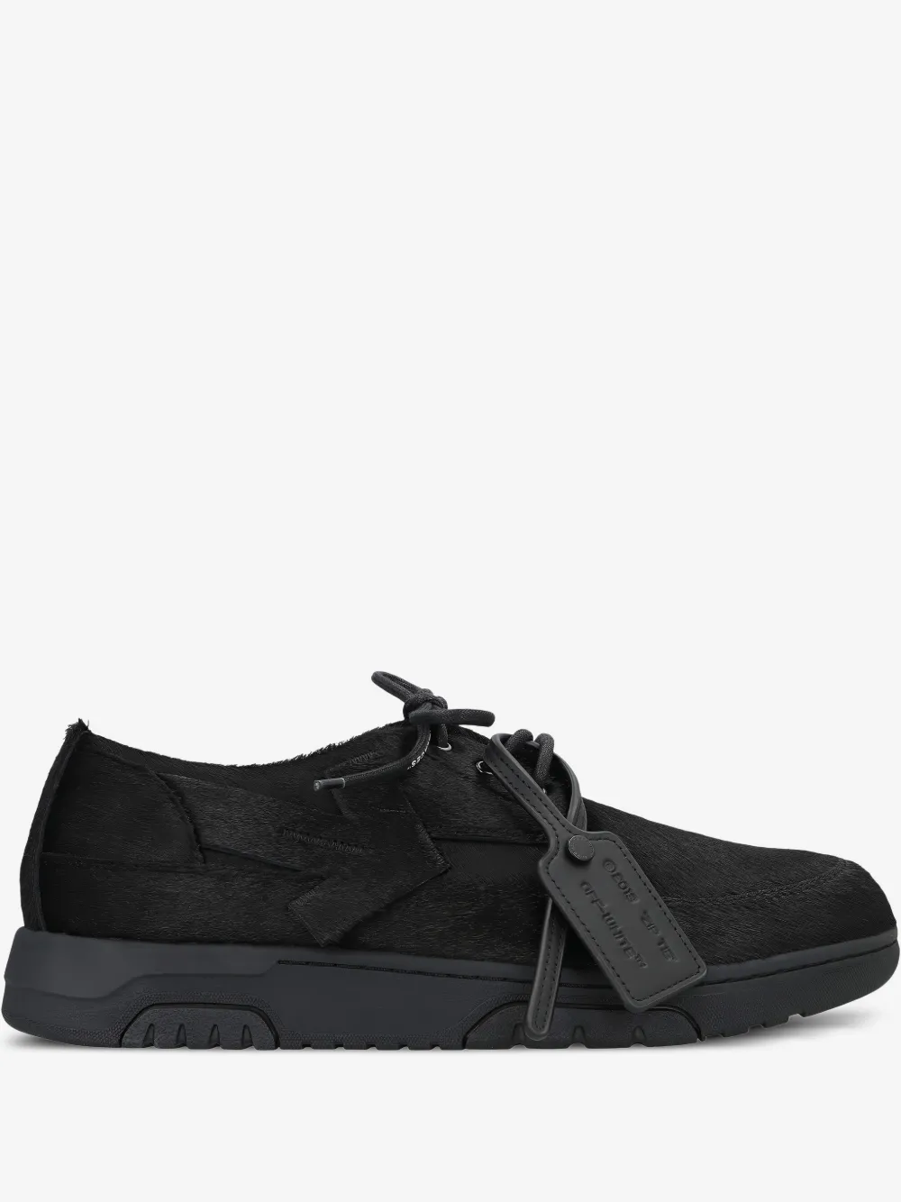 Off-White lace-up sneakers | Black | Image 1