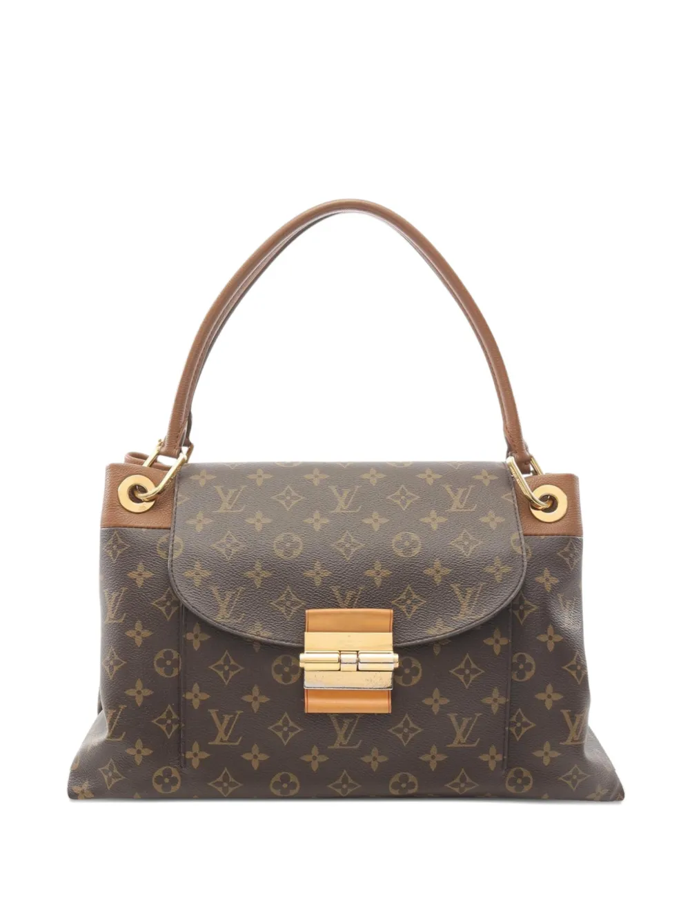 Louis Vuitton Pre-Owned 2014 Monogram Olympe MM shoulder bag - Marrone