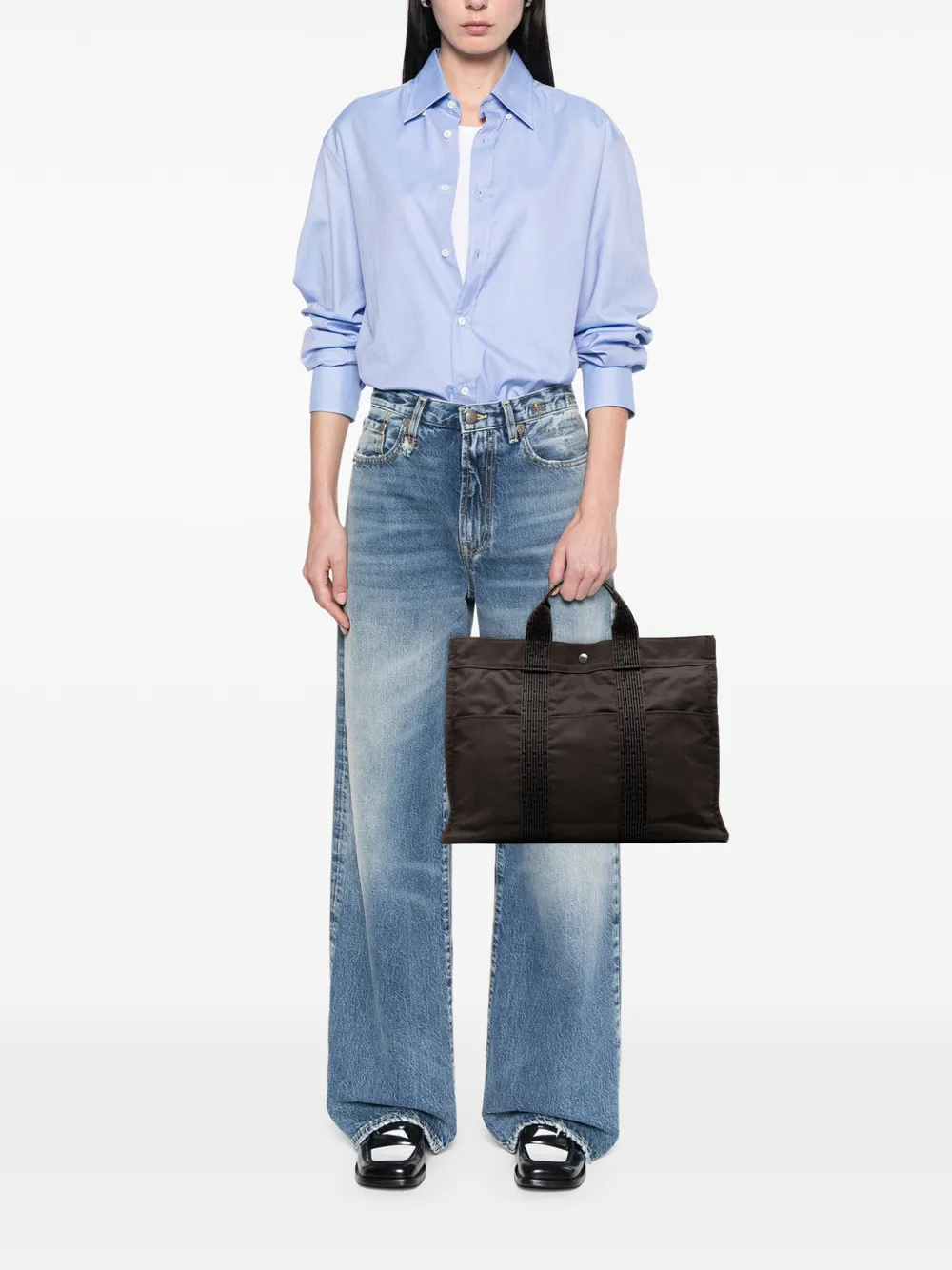 Hermès Pre-Owned 20th Century Canvas Herline MM tote bag | Estilos de archivo | Image 2