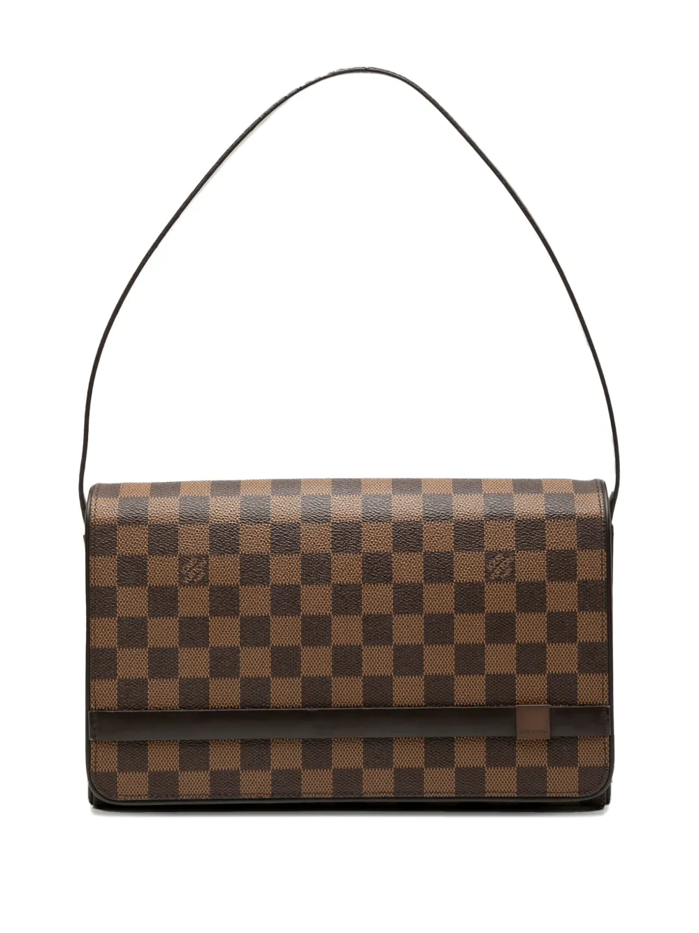 Louis Vuitton Pre-Owned 2003 Damier Ebene Tribeca Long shoulder bag - Marrone