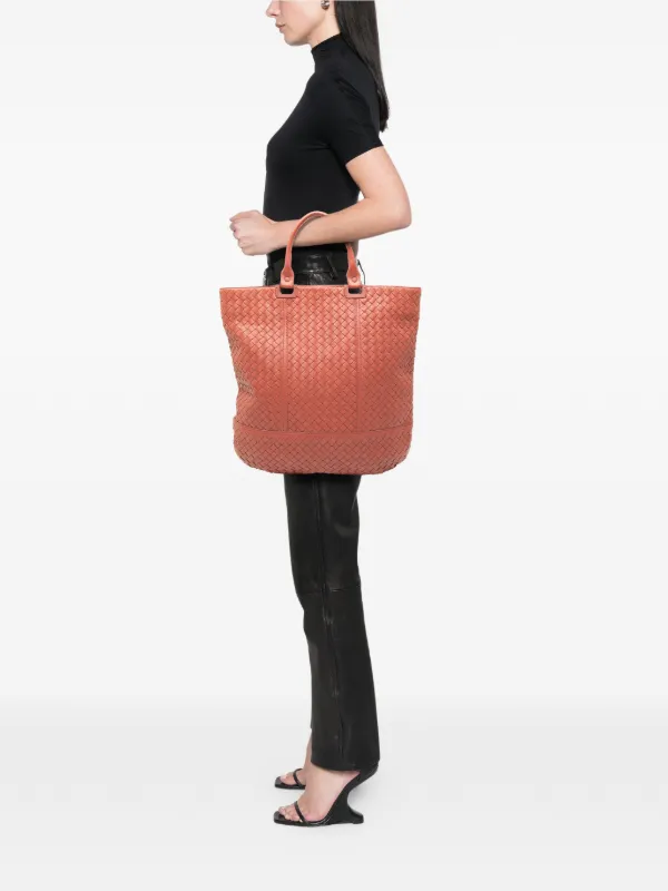Bottega Veneta Pre-Owned 2012-2025 ナッパ イントレチャート トート 