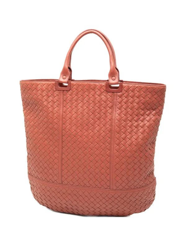 Bottega Veneta Pre-Owned 2012-2025 ナッパ イントレチャート トート 