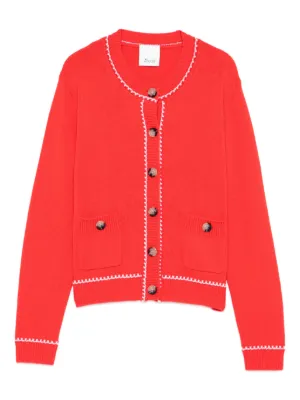 Barrie カシミア カーディガン | レッド | FARFETCH JP