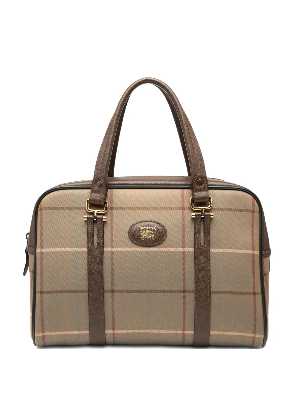 Burberry Pre-Owned sac à main à motif Vintage Check 20 e siècle | marron | Image 1