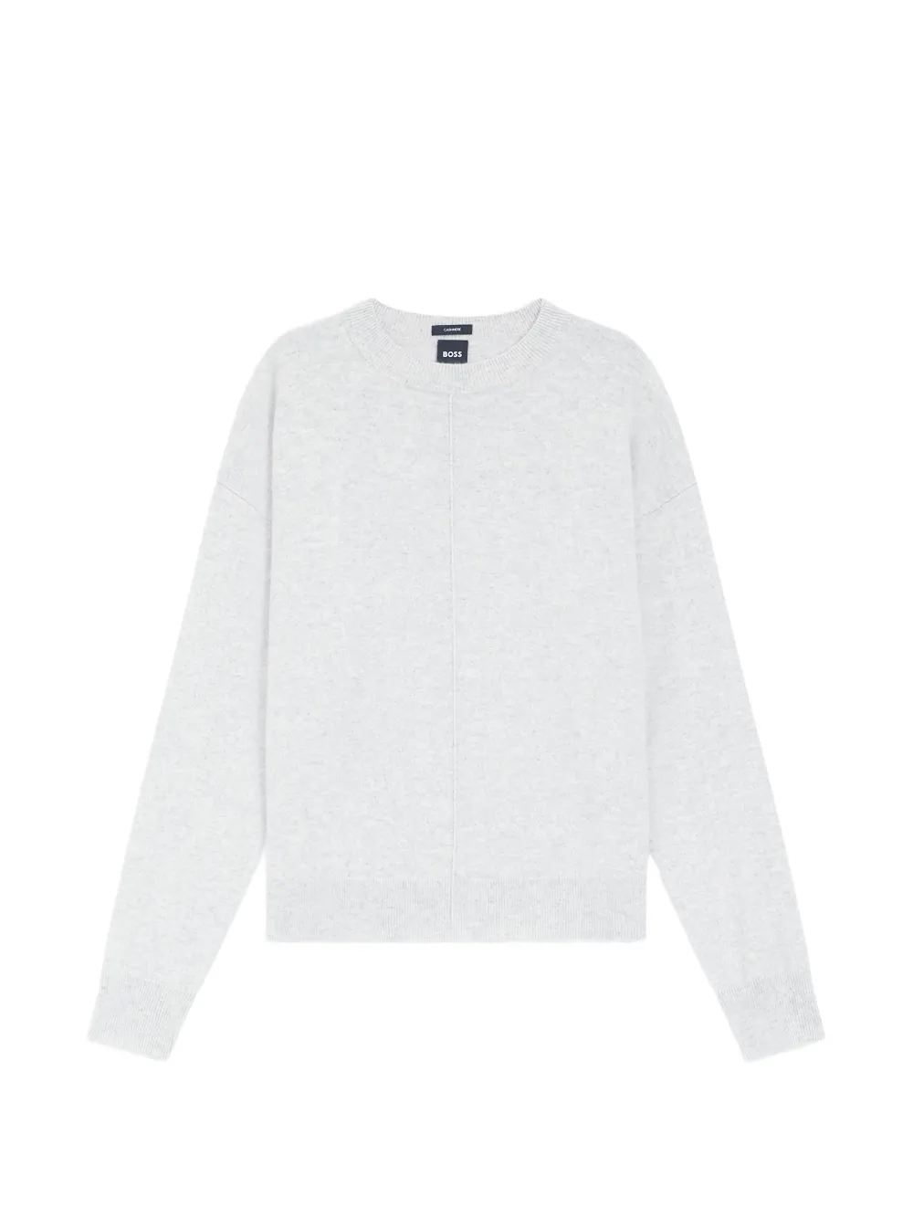 BOSS seam-detail sweater - Grigio