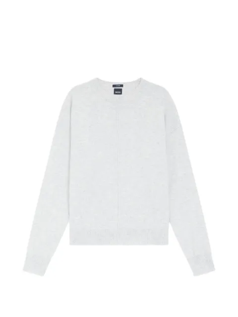 BOSS seam-detail sweater