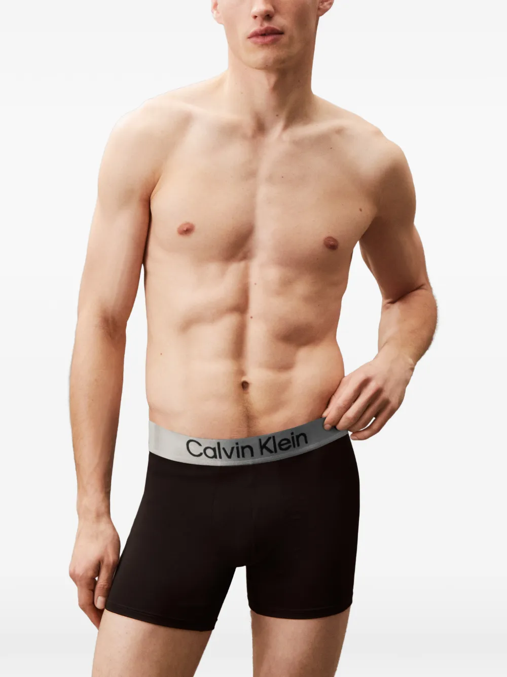 Calvin Klein logo-waistband boxers (set of three) | Image 2