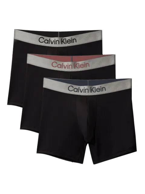Calvin Klein logo-waistband boxers (set of three)