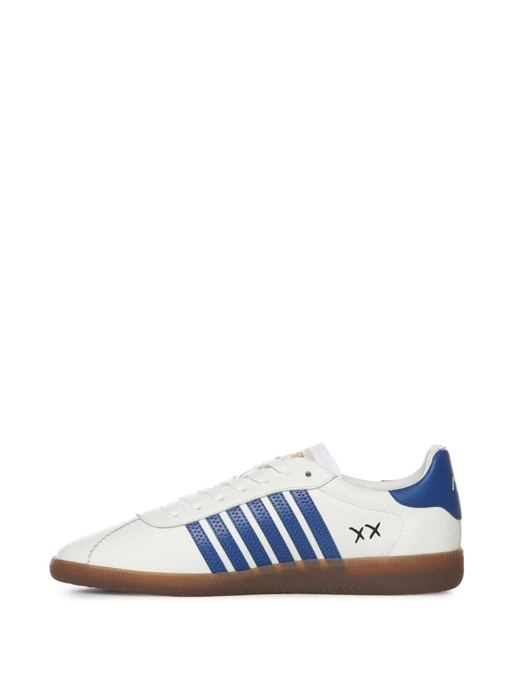 DSQUARED2 Rebels leather sneakers Wit