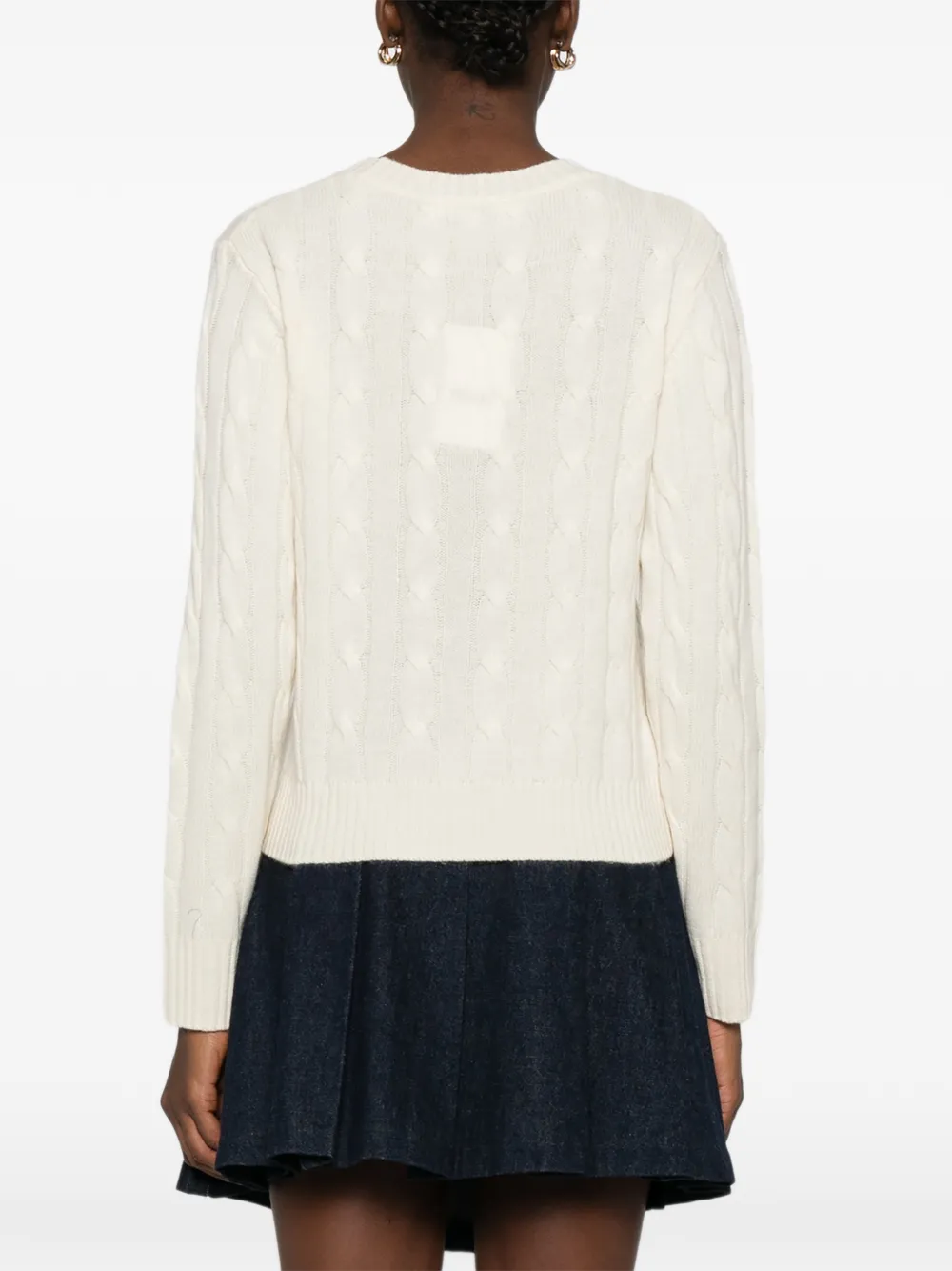 Sporty And Rich Long-sleeved Sweatshirt In White