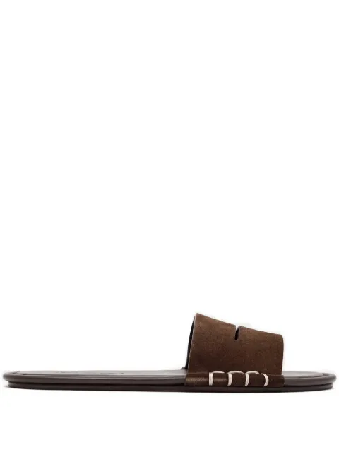 JW Anderson cut-out detailing flat sandals