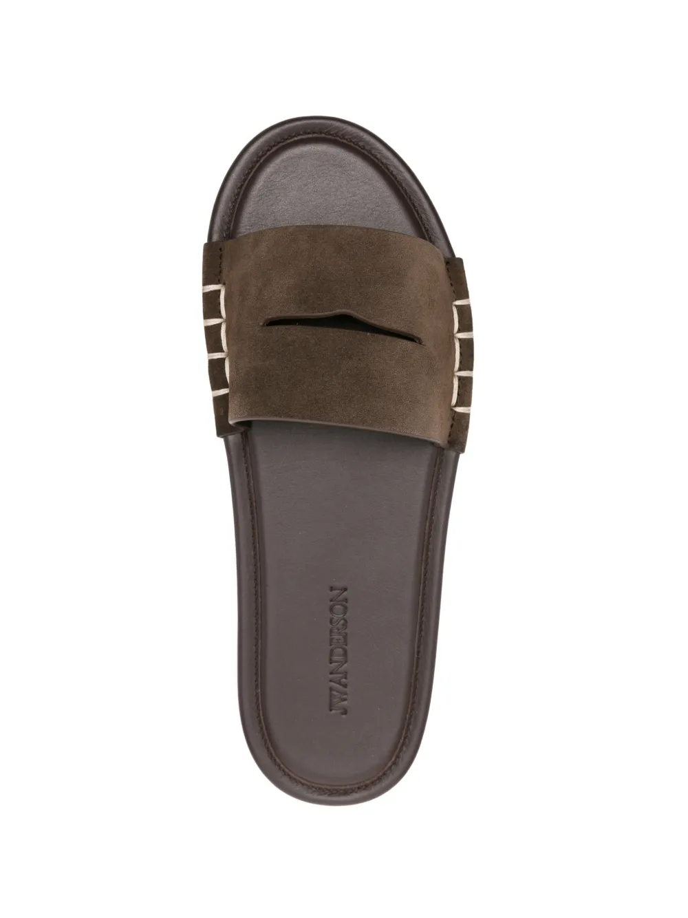 JW Anderson Sandalen met uitgesneden detail Bruin